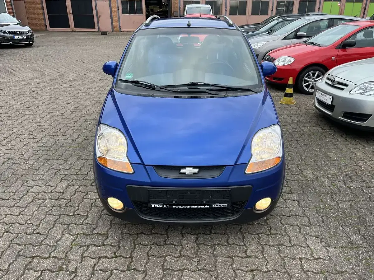 Gebraucht Chevrolet Matiz SX 67 PS (49 kW) 2008 Mighty blue Kleinwagen