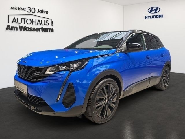 Blau/metallic lackierung drei Gebraucht 2022 Peugeot 3008 GT SUV | 26.999 € (Fairer Preis) - Bild 1/4