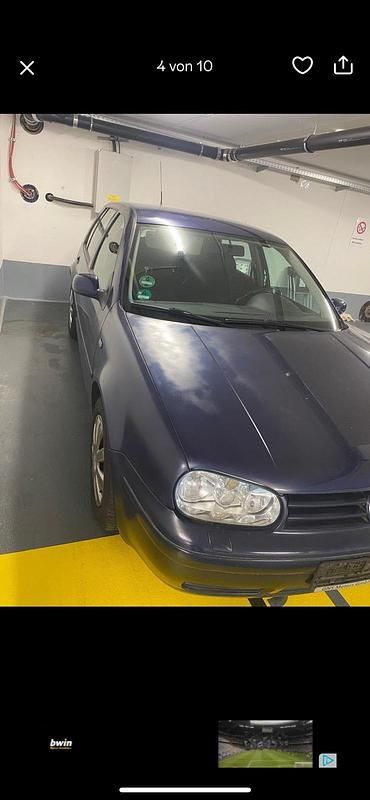 Gebraucht VW Golf IV 101 PS (74 kW) 1997 Blau Kleinwagen