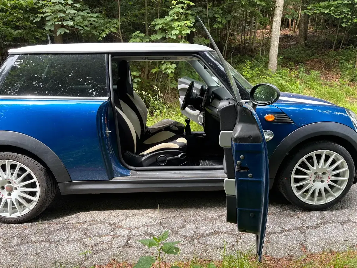 Gebraucht Mini Cooper D 109 PS (80 kW) 2007 Blau Kleinwagen