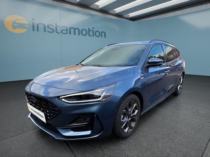 Blau Gebraucht 2024 Ford Focus ST-Line X Kombi | 30.749 € (Teuer) - Bild 1/4