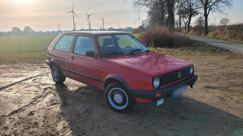 Gebraucht VW Golf II 70 PS (51 kW) 1990 Rot Kleinwagen