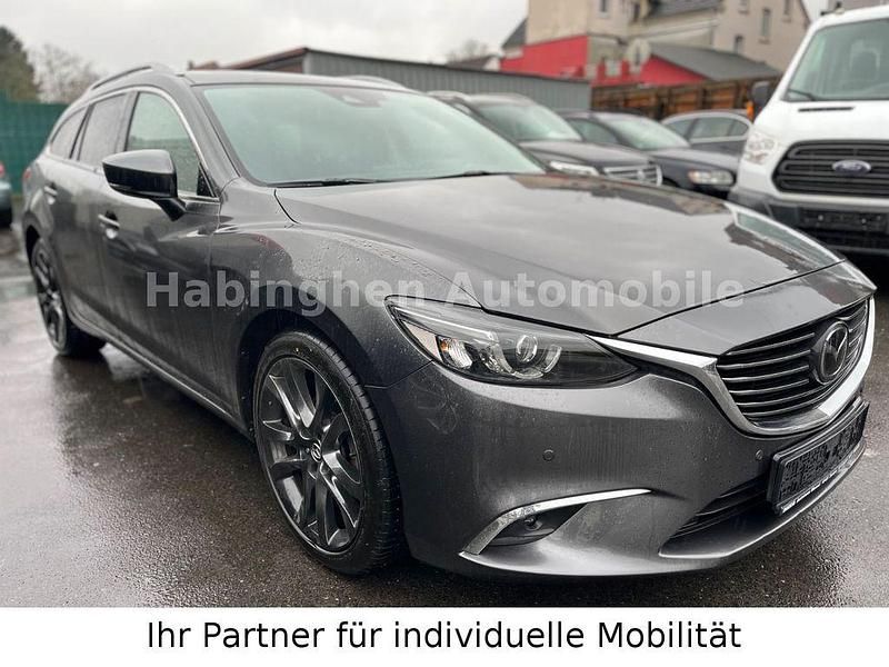 Gebraucht Mazda 6 Nakama Intense 175 PS (128 kW) 2017 Grau Kombi