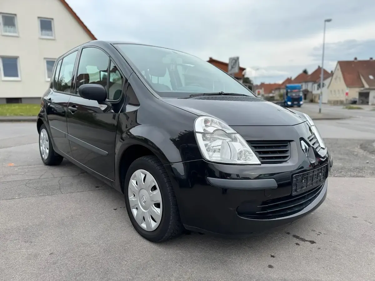 Brugt Renault Modus 85 HK (62 kW) 2007 Sort MPV