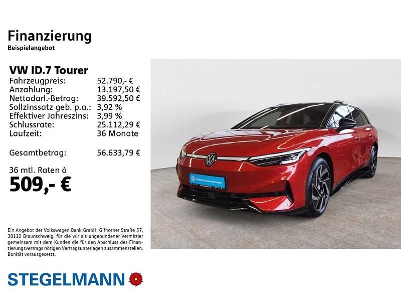 Gebraucht VW ID.7 Pro 210 kW (286 PS) 2025 Kings red metallic Kombi