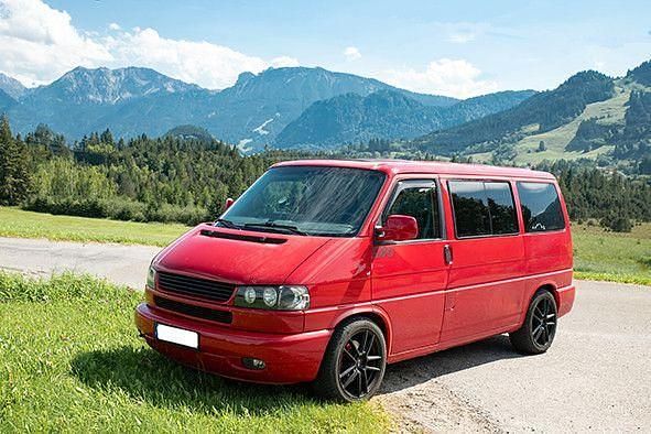 Gebraucht VW T4 151 PS (111 kW) 2000 Rot Van
