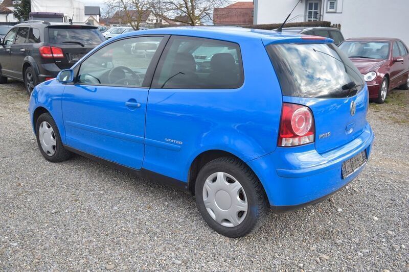 Gebraucht VW Polo United 60 PS (44 kW) 2008 Blau
