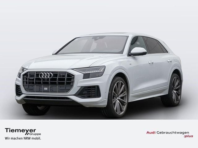 Weiß Gebraucht 2021 Audi Q8 S-Line SUV | 60.640 € (Fairer Preis) - Bild 1/1