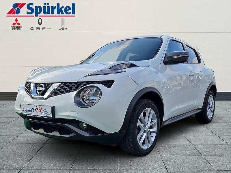 S) (weiss Gebraucht 2016 Nissan Juke Acenta SUV | 9.980 € (Fairer Preis) - Bild 1/4