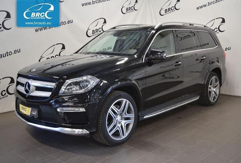 Schwarz Gebraucht 2015 Mercedes GL350 SUV | 22.501 € (Etwas zu teuer) - Bild 1/4