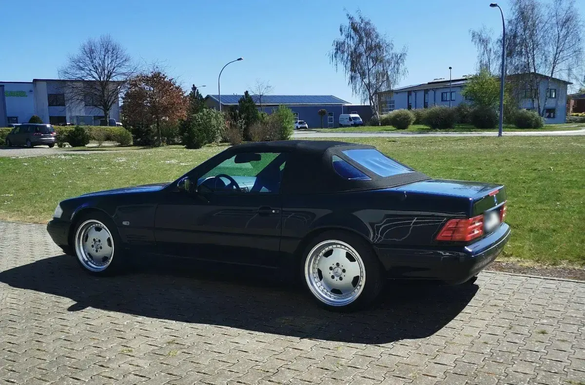 Gebraucht Mercedes SL280 200 PS (147 kW) 1999 Schwarz Cabrio