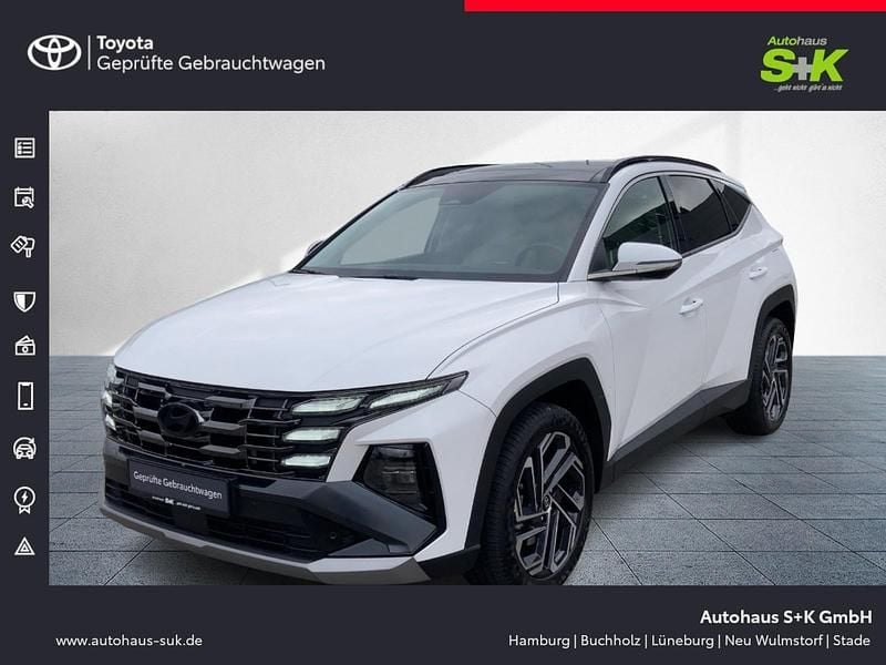 Weiß Gebraucht 2024 Hyundai Tucson Prime SUV | 34.490 € (Guter Preis) - Bild 1/4