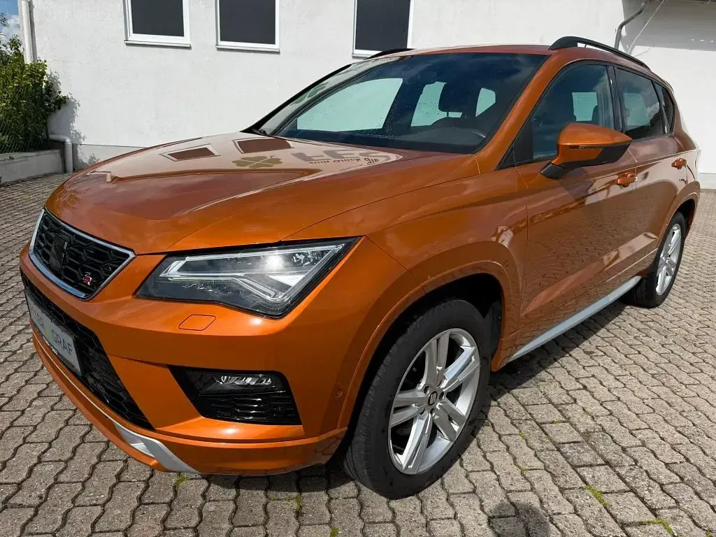 Occasion Seat Ateca 4Drive 190 ch (139 kW) 2018 Orange SUV
