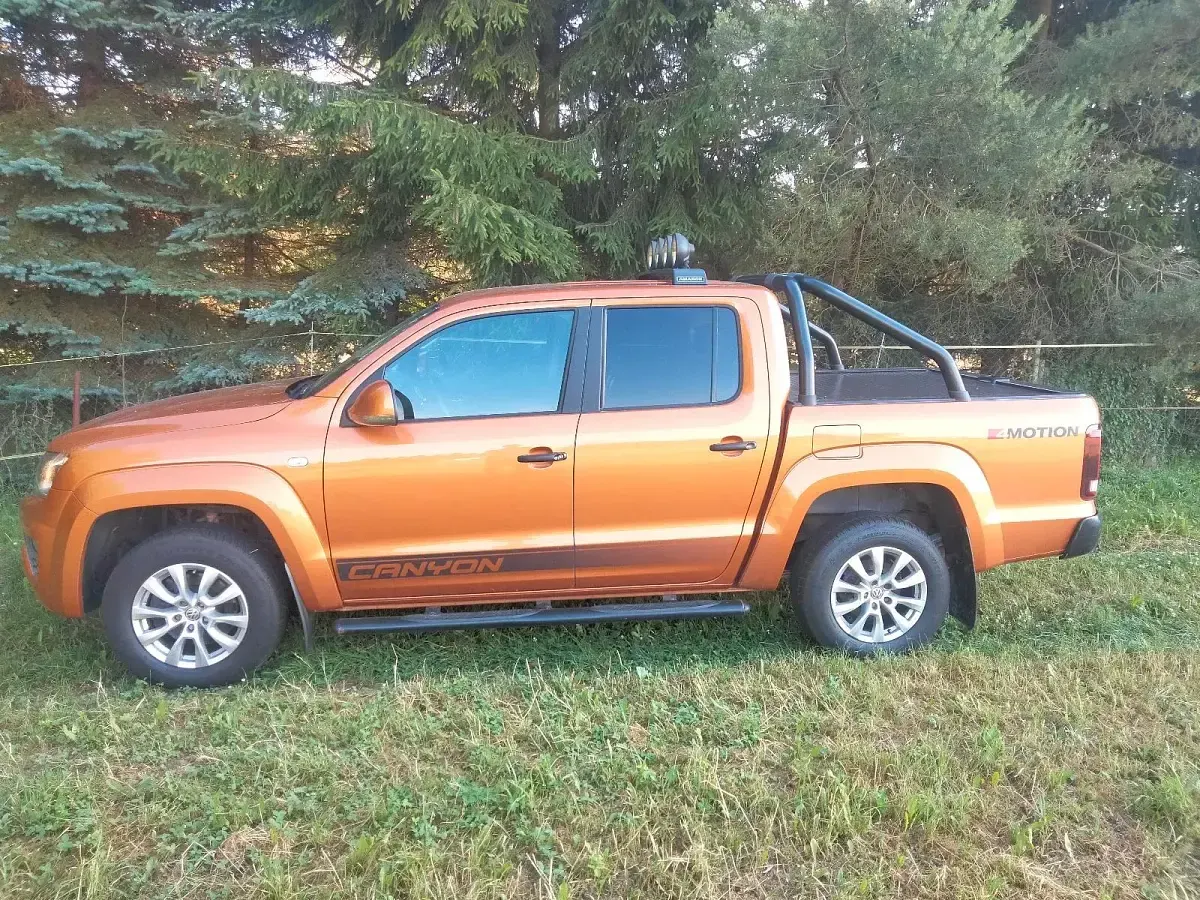 Gebraucht VW Amarok Canyon 204 PS (150 kW) 2017 Orange Pickup