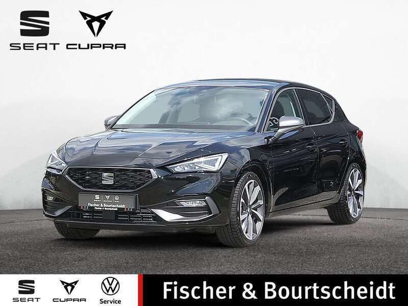 Midnightblack Gebraucht 2021 Seat Leon ST FR Kombi | 23.980 € (Fairer Preis) - Bild 1/4