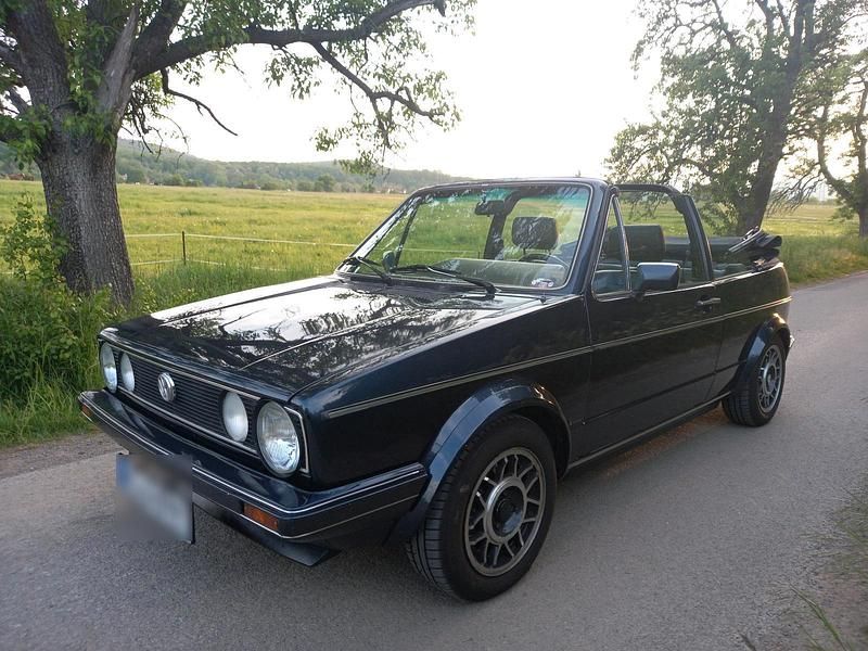 Blau Gebraucht 1987 VW Golf Cabriolet Cabrio | 7.700 € - Bild 1/4