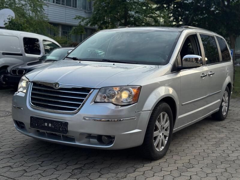 Silber Gebraucht 2008 Chrysler Grand Voyager Van / Kleinbus | 2.800 € (Superpreis) - Bild 1/4