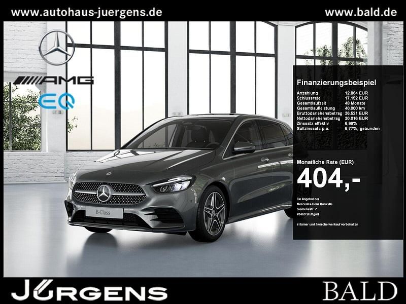 Grau metalliclack mountaingrau Gebraucht 2025 Mercedes B250e AMG Van / Kleinbus | 42.290 € - Bild 1/4