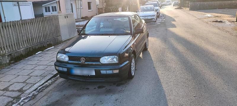 Gebraucht VW Golf Cabriolet 75 PS (55 kW) 1997 Grün Cabrio