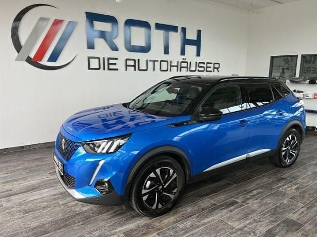 Blau Gebraucht 2022 Peugeot e-2008 GT SUV | 13.200 € (Guter Preis) - Bild 1/4