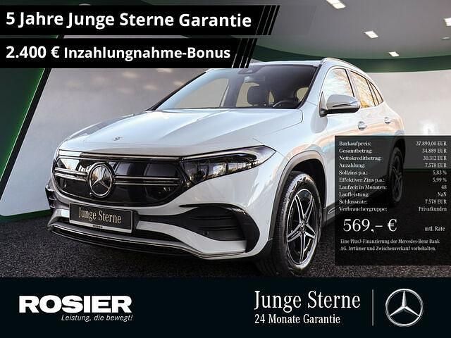 Gebraucht Mercedes EQA350 AMG 214 kW (292 PS) 2023 Weiss / digitalweiss (metallic) SUV