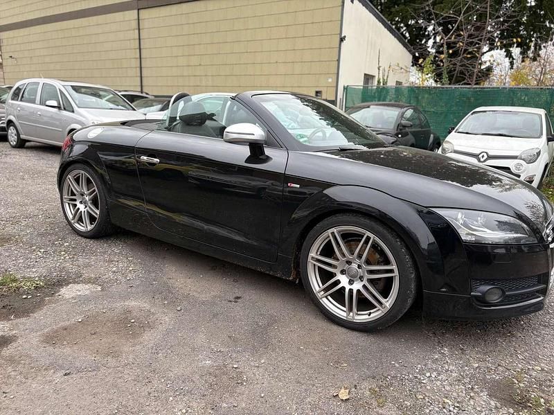 Gebraucht Audi TT Roadster S-Line 200 PS (147 kW) 2008 Phantomschwarz perleffekt Cabrio