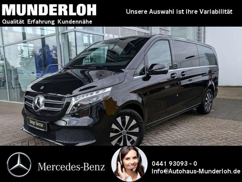 Schwarz Gebraucht 2023 Mercedes V300 Avantgarde Van / Kleinbus | 58.900 € (Guter Preis) - Bild 1/4