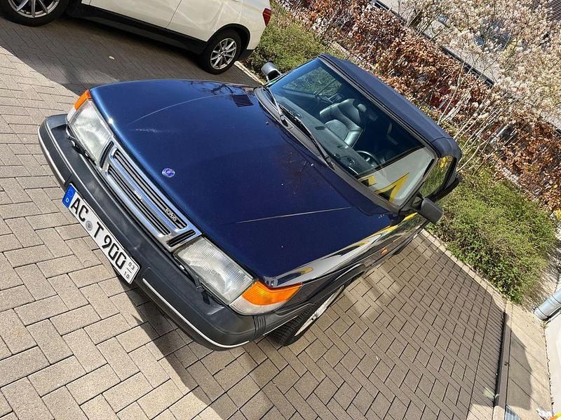 Gebraucht Saab 900 Cabriolet 141 PS (103 kW) 1993 Blau Cabrio