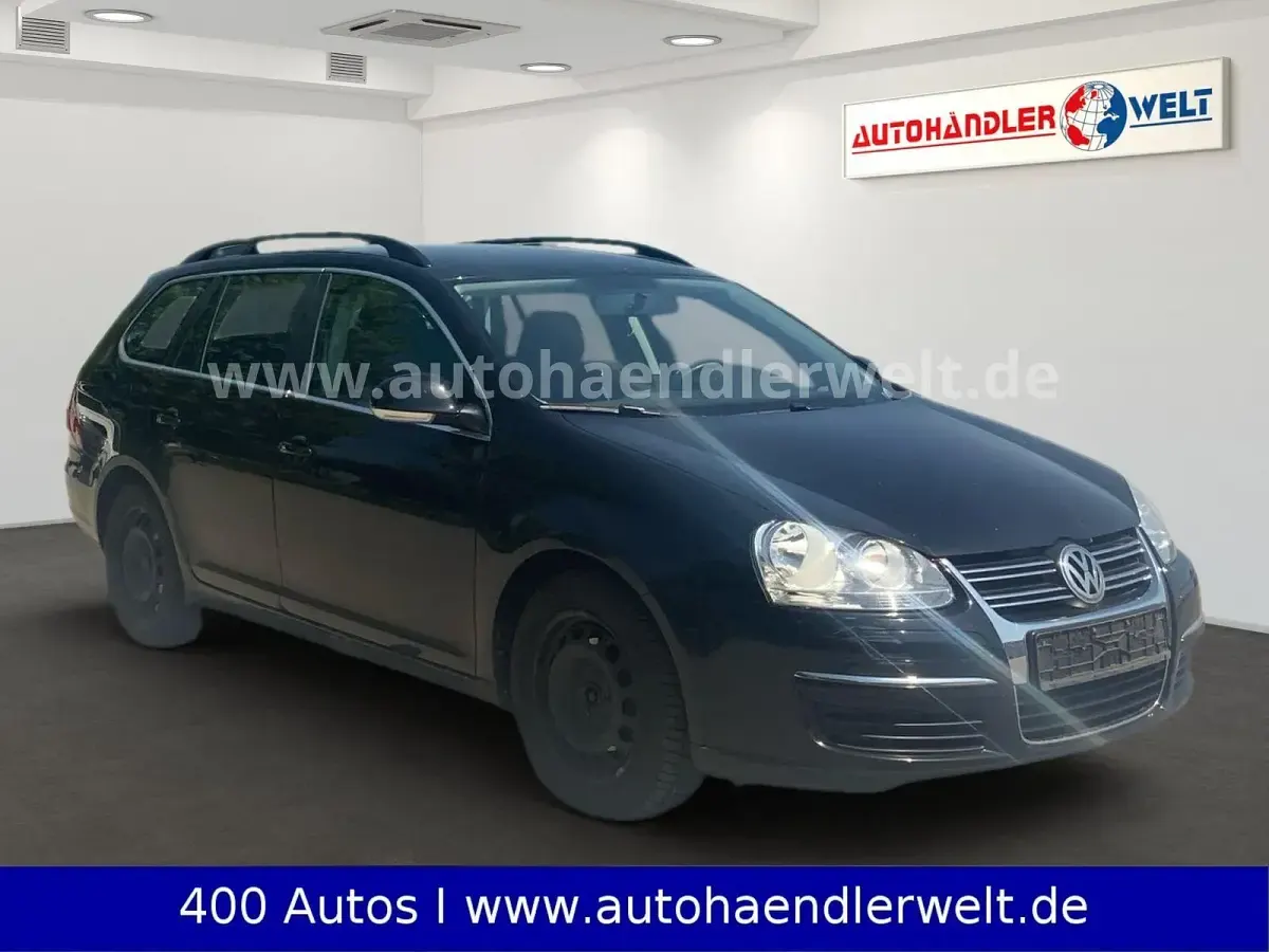 Gebraucht VW Golf V Comfortline 140 PS (102 kW) 2008 Schwarz Kombi