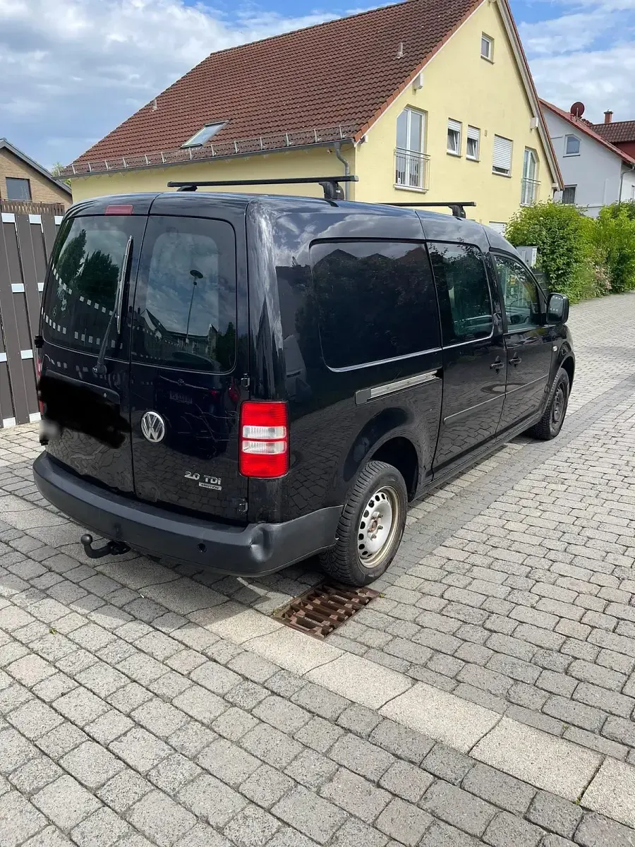 Gebraucht VW Caddy Maxi 110 PS (80 kW) 2014 Schwarz Van / Kleinbus