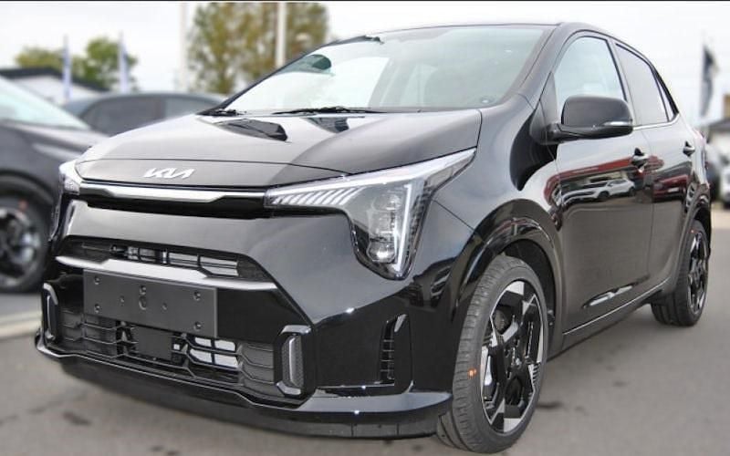 Gebraucht Kia Picanto Launch Edition 79 PS (58 kW) 2025 Auroraschwarz metallic Kleinwagen