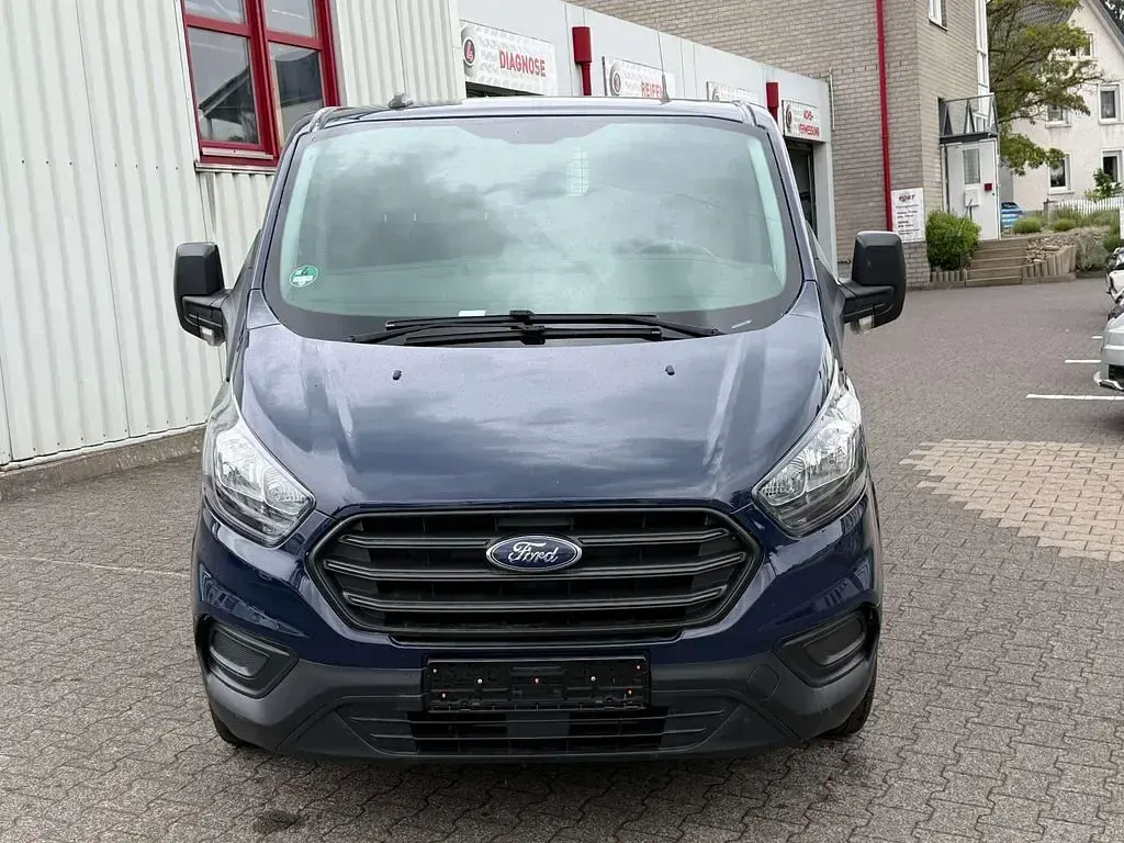 Gebraucht Ford Transit Custom 105 PS (77 kW) 2022 Blazerblau Van / Kleinbus