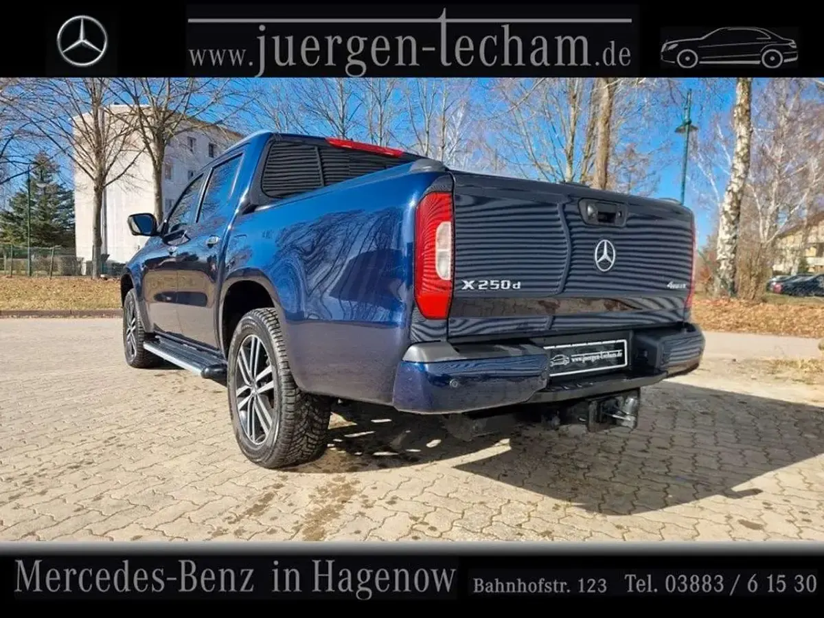 Gebraucht Mercedes X250 Progressive 190 PS (139 kW) 2017 Blau Pickup