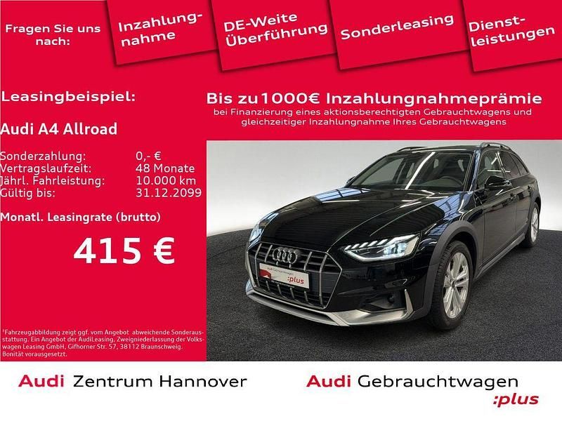 Brillantschwarz Gebraucht 2023 Audi A4 Allroad Ambiente Kombi | 43.990 € (Teuer) - Bild 1/4