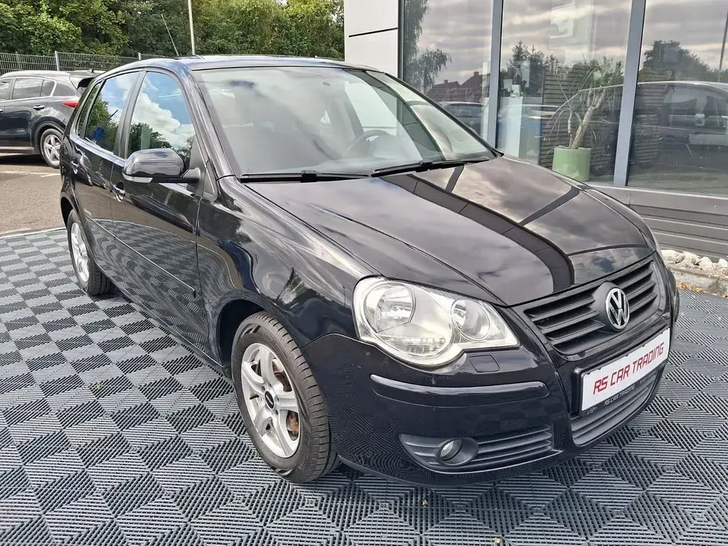 Gebraucht VW Polo United 60 PS (44 kW) 2009 Schwarz Kleinwagen