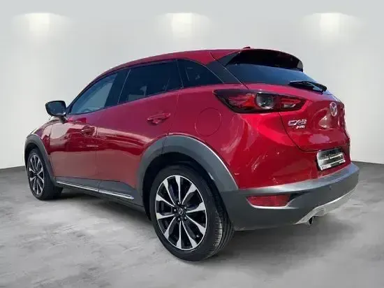 Gebraucht Mazda CX-3 Sports-Line 150 PS (110 kW) 2018 Magmarot metallic SUV