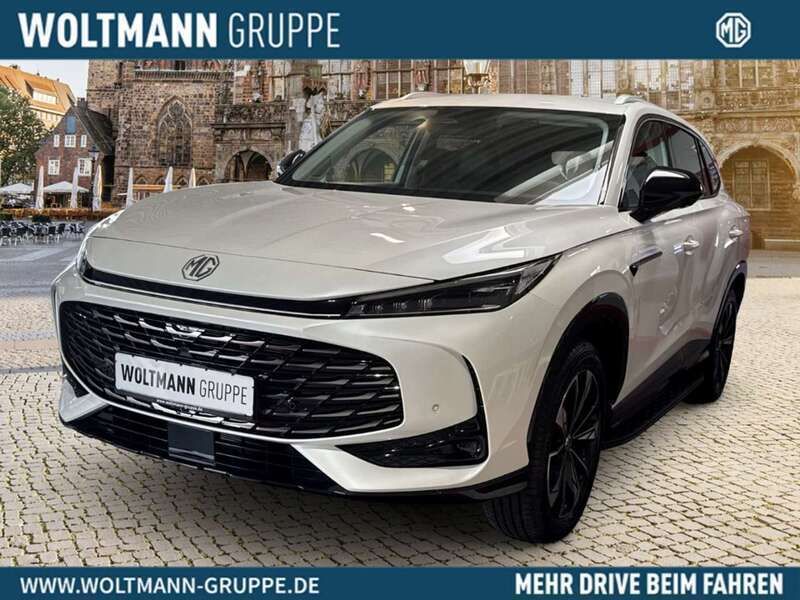 Pearl white Neu 2025 MG HS Luxury SUV | 33.099 € (Superpreis) - Bild 1/4