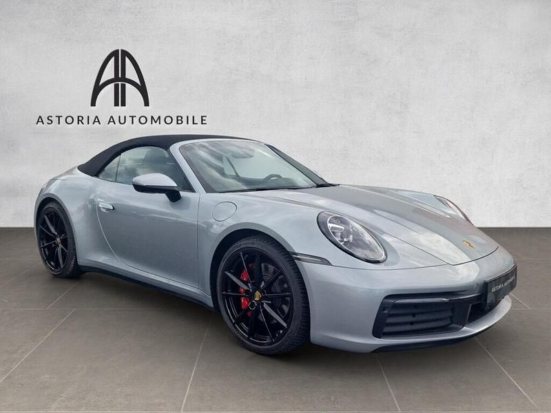 Dolomit silber Gebraucht 2021 Porsche 992 Cabrio | 131.990 € (Guter Preis) - Bild 1/4