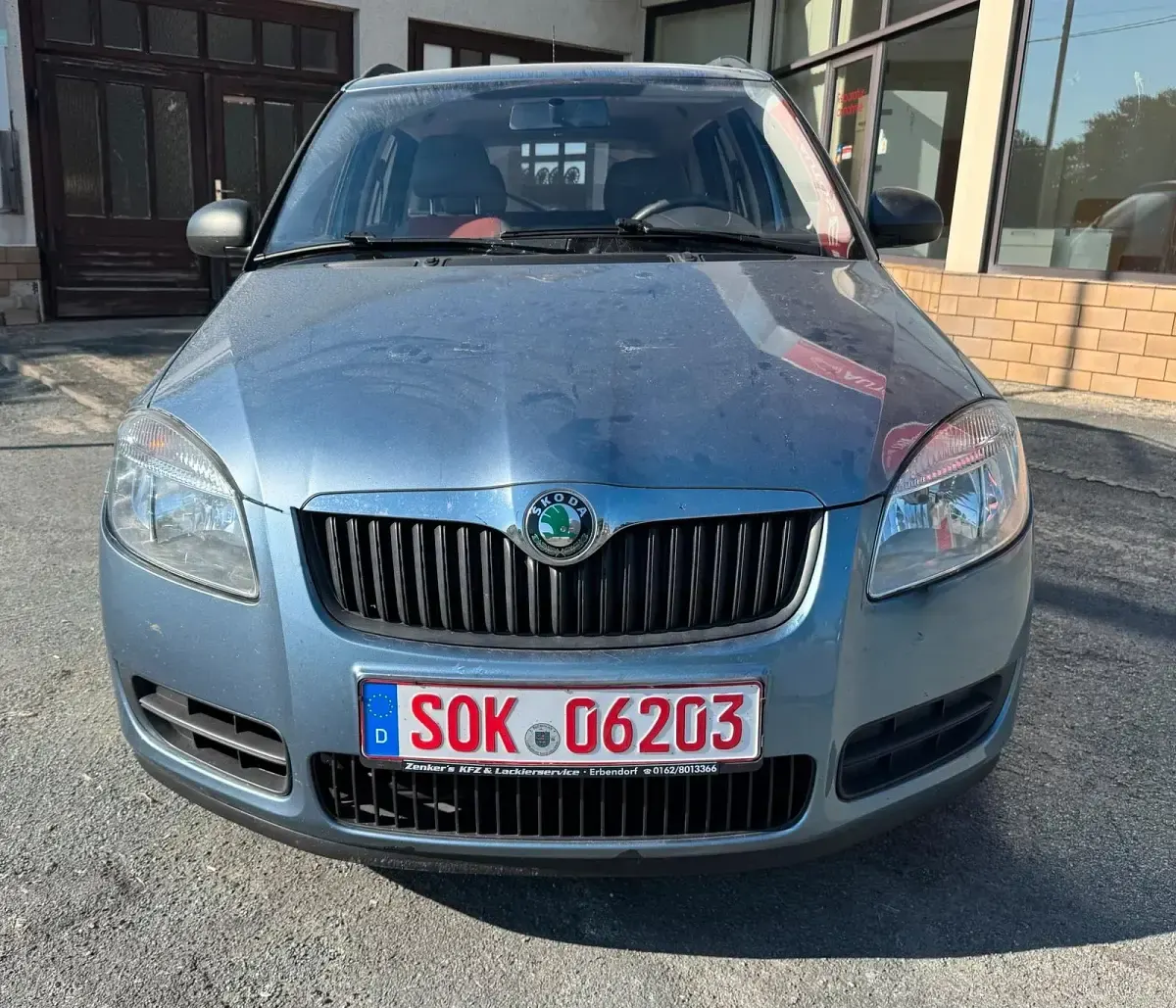 Gebraucht Skoda Fabia 69 PS (50 kW) 2008 Silber Kombi