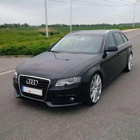 Schwarz metallic Gebraucht 2008 Audi A4 Ambition Kombi | 7.500 € (Fairer Preis) - Bild 1/3