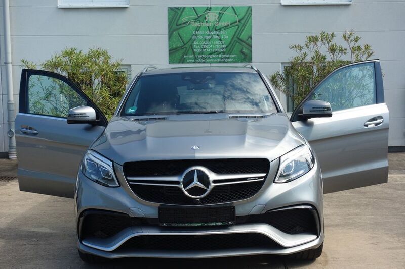 Silber Gebraucht 2017 Mercedes GLE63 AMG AMG SUV | 38.900 € (Superpreis) - Bild 1/4