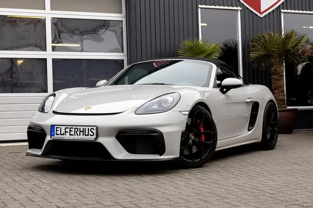 Gebraucht Porsche 718 Spyder 420 PS (308 kW) 2020 Grau Cabrio