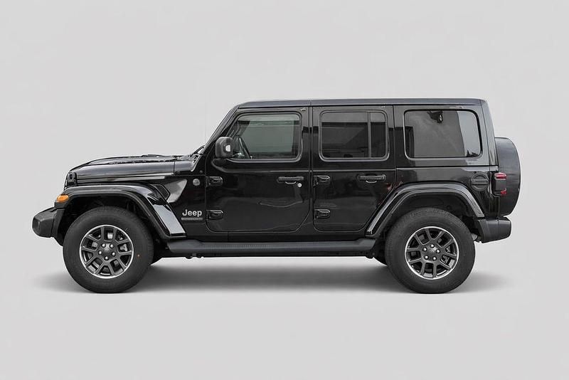 Schwarz Gebraucht 2021 Jeep Wrangler 80th Anniversary SUV | 32.500 € - Bild 1/4