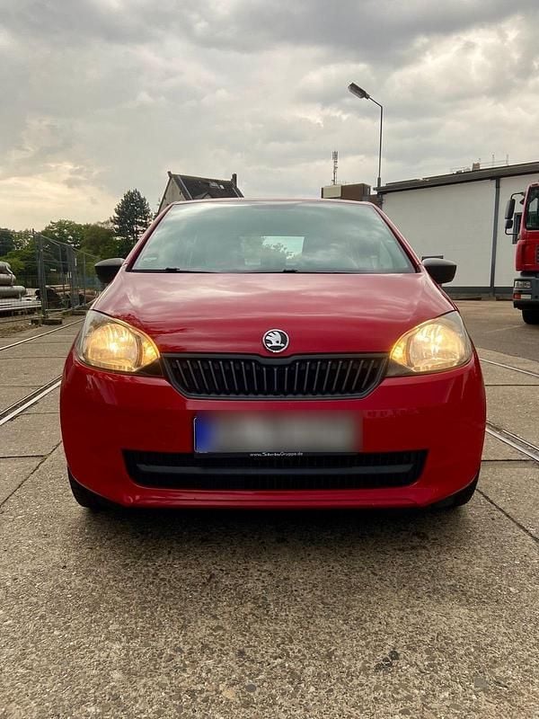 Rot Gebraucht 2013 Skoda Citigo Kleinwagen | 4.150 € (Teuer) - Bild 1/4
