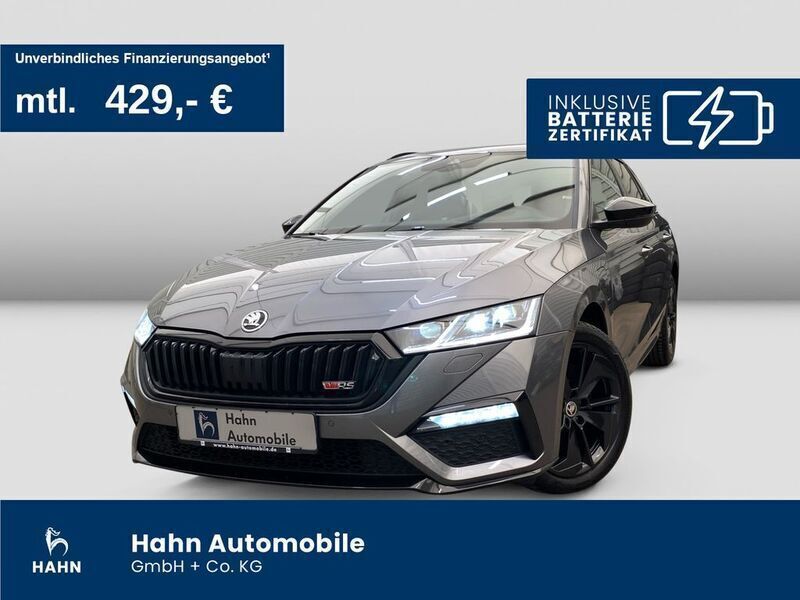 Graphitegrau metallic Gebraucht 2023 Skoda Octavia RS Kombi | 33.440 € (Fairer Preis) - Bild 1/3
