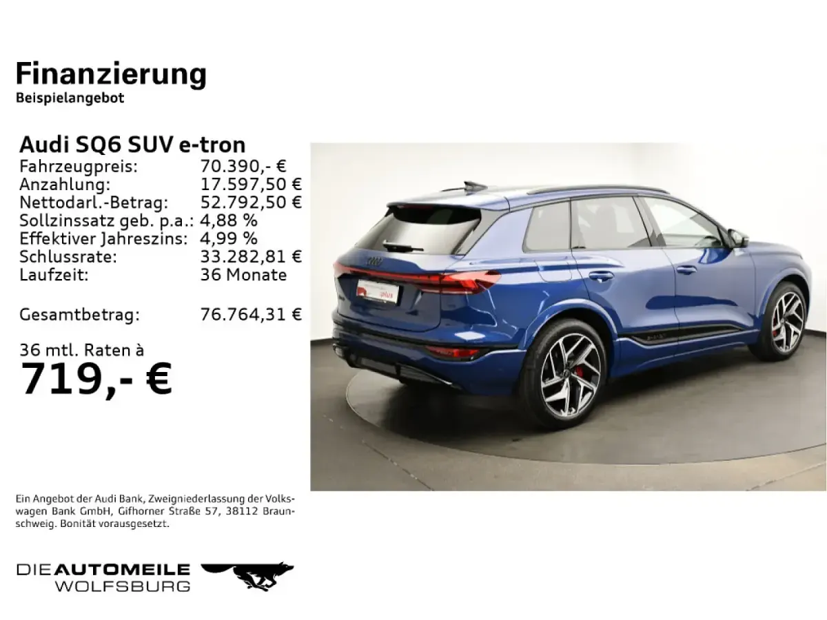 Gebraucht Audi SQ6 e-tron 359 kW (489 PS) 2024 SUV