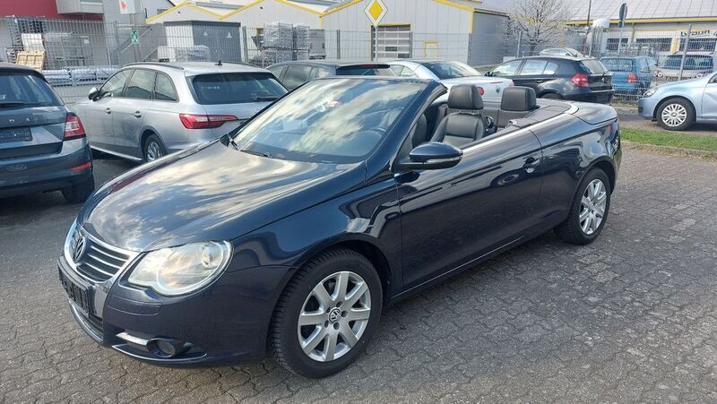 Gebraucht VW Eos Edition 122 PS (89 kW) 2010 Blau Cabrio