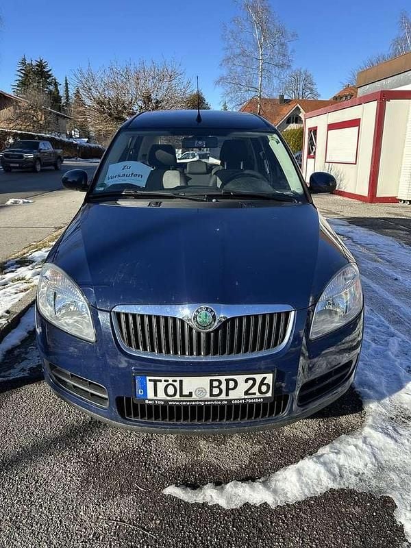 Blau Gebraucht 2009 Skoda Roomster Plus Edition Kombi | 1.200 € (Superpreis) - Bild 1/4
