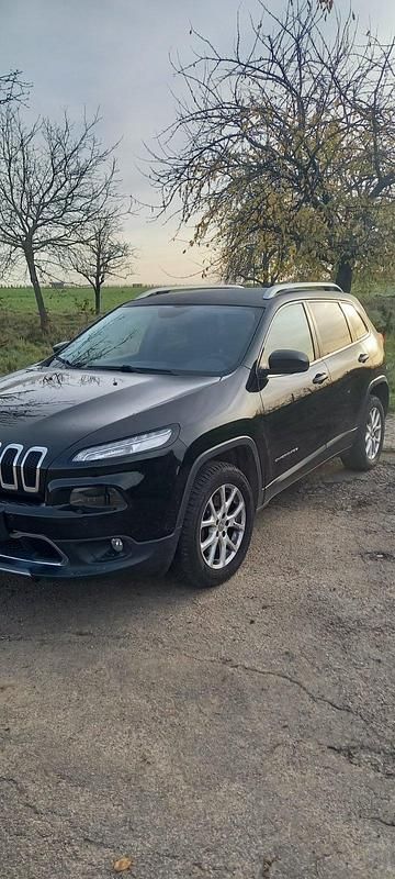 Schwarz Gebraucht 2017 Jeep Cherokee Limited SUV | 13.980 € (Guter Preis) - Bild 1/4