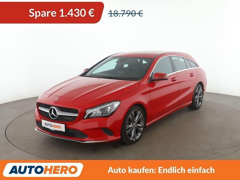 Rot Gebraucht 2019 Mercedes CLA180 Shooting Brake Urban Kombi | 17.360 € (Guter Preis) - Bild 1/3